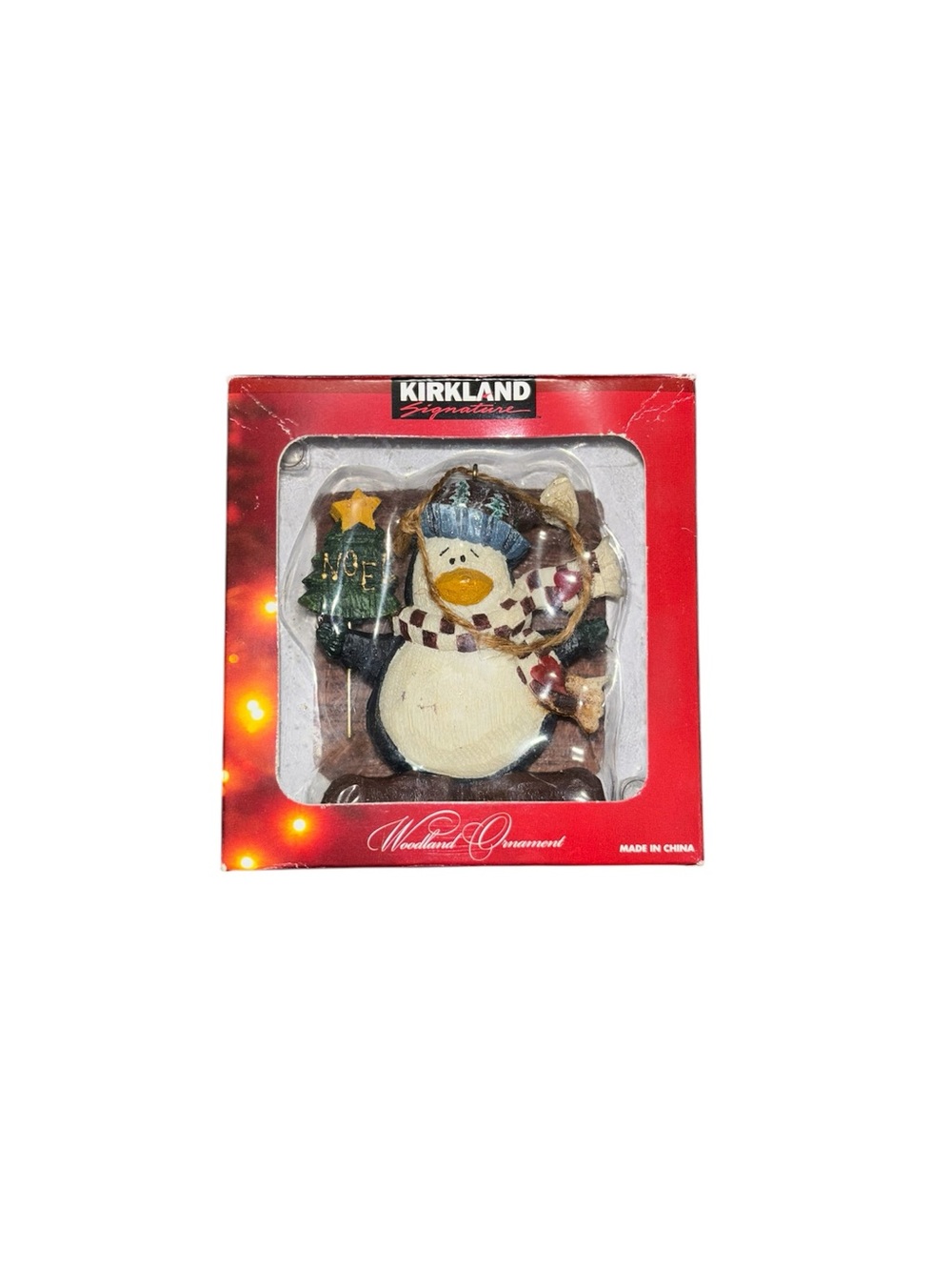 penguin noel ornament